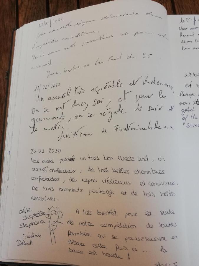 سانت موريس سور موسيل Chez Marlyse-Chambres Et Table D'Hotes المظهر الخارجي الصورة